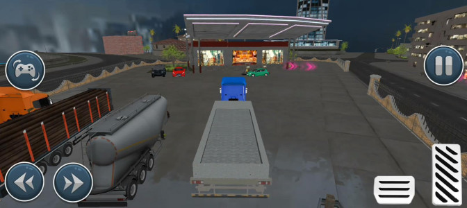 اسکرین شات 5 بازی US City Truck Driving Games 3D