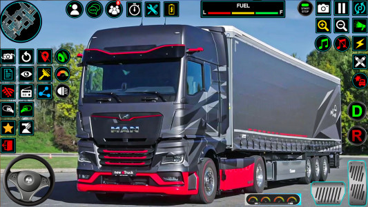 اسکرین شات بازی US City Truck Driving Games 3D 3