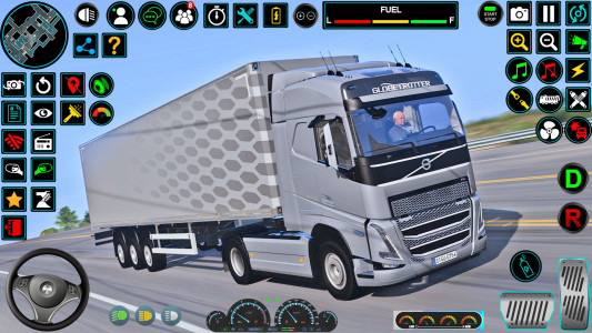 اسکرین شات بازی US City Truck Driving Games 3D 1