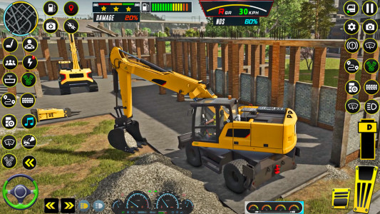 اسکرین شات 2 بازی Real JCB Construction Games 3d