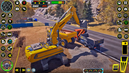 اسکرین شات 7 بازی Real JCB Construction Games 3d