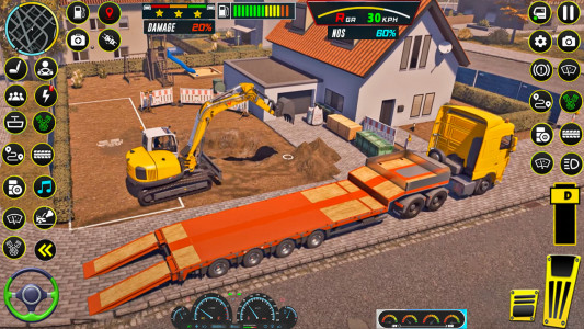 اسکرین شات 5 بازی Real JCB Construction Games 3d