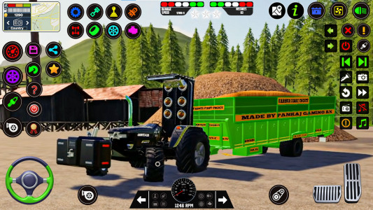 اسکرین شات بازی US Tractor Games 3d 6