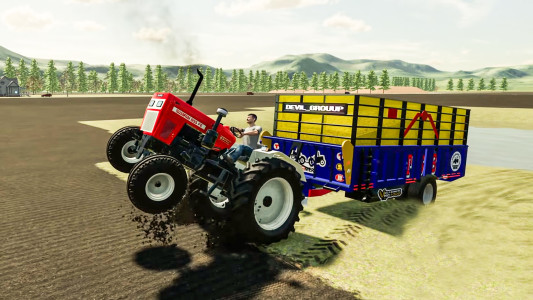 اسکرین شات 2 بازی US Tractor Games 3d