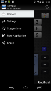 اسکرین شات 3 برنامه Remote for Samsung TV