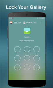 اسکرین شات برنامه Lock apps - Pattern lock & Password 3