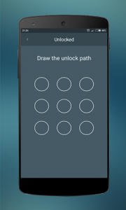 اسکرین شات برنامه Lock apps - Pattern lock & Password 6