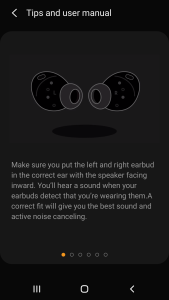 اسکرین شات 3 برنامه Galaxy Buds Pro Manager