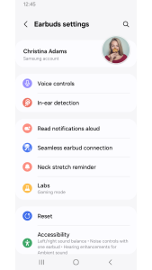 اسکرین شات 2 برنامه Galaxy Buds3 Pro Manager