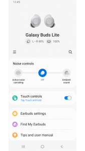 اسکرین شات برنامه Galaxy Buds FE Manager 2