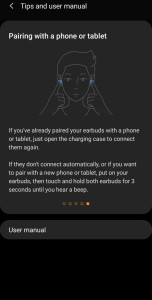 اسکرین شات 3 برنامه Galaxy Buds+ Manager