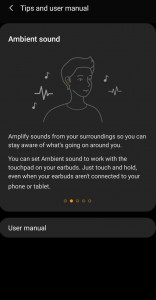 اسکرین شات 2 برنامه Galaxy Buds+ Manager