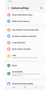 اسکرین شات برنامه Galaxy Buds2 Pro Manager 2