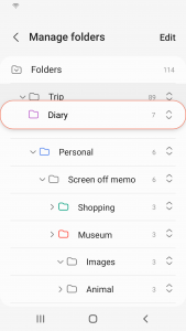 اسکرین شات 2 برنامه Samsung Notes