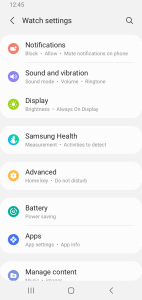 اسکرین شات 5 برنامه Galaxy Wearable