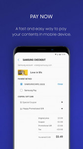 اسکرین شات برنامه Samsung Checkout 3