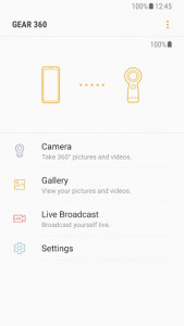 اسکرین شات برنامه Samsung Gear 360 (New) 1