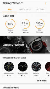 اسکرین شات برنامه Galaxy Watch Plugin 3