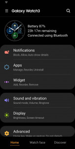 اسکرین شات برنامه Galaxy Watch3 Plugin 3