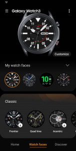 اسکرین شات برنامه Galaxy Watch3 Plugin 4