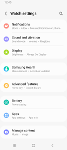 اسکرین شات برنامه Galaxy Watch5 Plugin 4