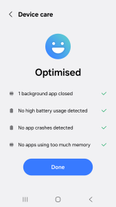 اسکرین شات 2 برنامه Device Care