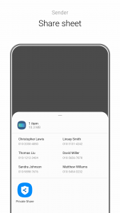 اسکرین شات برنامه Private Share 1