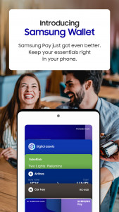 اسکرین شات 1 برنامه Samsung Wallet (Samsung Pay)