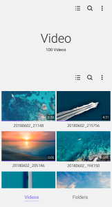 اسکرین شات برنامه Samsung Video Library 1