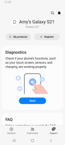 اسکرین شات برنامه Samsung Members 3