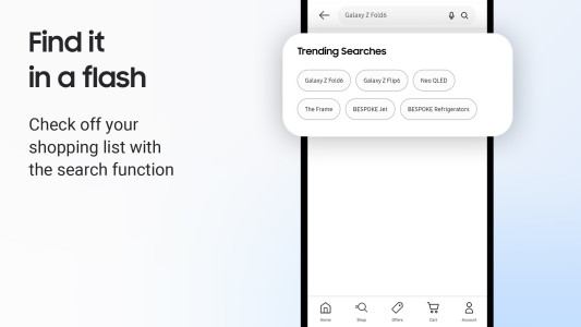اسکرین شات 3 برنامه Samsung Shop: buy electronics