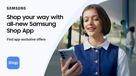 اسکرین شات 1 برنامه Samsung Shop: buy electronics
