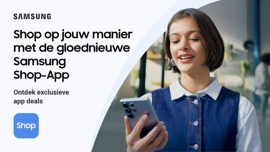 اسکرین شات 1 برنامه Samsung Shop: Slimme apparaten