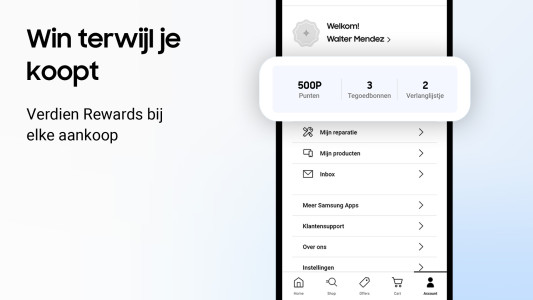 اسکرین شات 4 برنامه Samsung Shop: Slimme apparaten