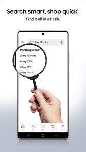 اسکرین شات 3 برنامه Samsung Shop : Meet the New AI