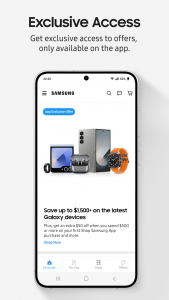 اسکرین شات برنامه Shop Samsung 3