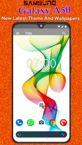 اسکرین شات برنامه Samsung Galaxy A50 Launcher: T 3
