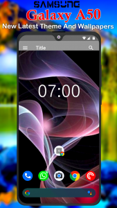 اسکرین شات برنامه Samsung Galaxy A50 Launcher: T 1