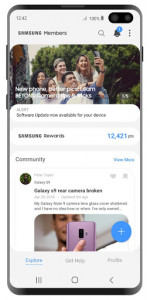 اسکرین شات برنامه Samsung Members v1 1