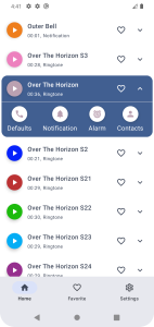 اسکرین شات 3 برنامه Phone Ringtones - Stock Tone