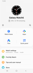 اسکرین شات برنامه Galaxy Watch6 Plugin 2