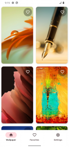 اسکرین شات 2 برنامه Wallpapers for A51,A8