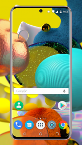 اسکرین شات برنامه Themes for Samsung A51: Galaxy A51 Launcher 1