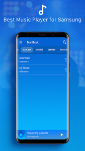 اسکرین شات برنامه Galaxy Player - Music Player for Galaxy S10 Plus 3