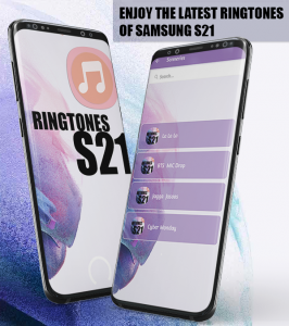 اسکرین شات برنامه RingSam : Galaxy S22 Ringtones 2