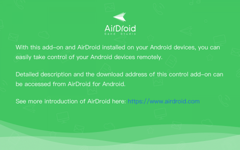 اسکرین شات برنامه AirDroid Control Add-on 3