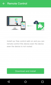 اسکرین شات برنامه AirDroid Control Add-on 2