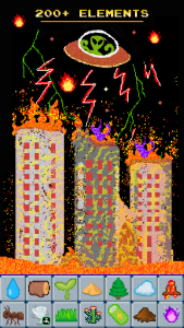 اسکرین شات 3 بازی Sandbox Powder Alchemy Element