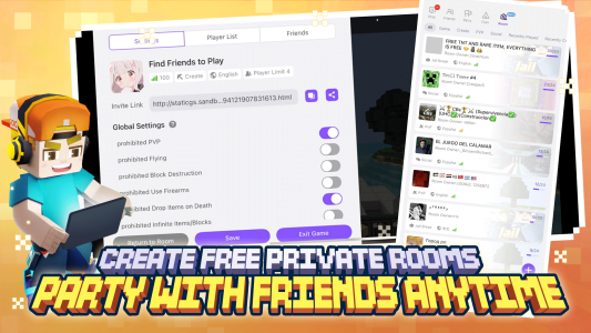 اسکرین شات 4 بازی Blockman Go