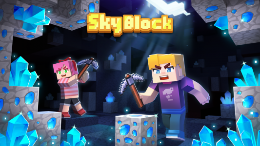 اسکرین شات بازی Skyblock: IslandCraft 1